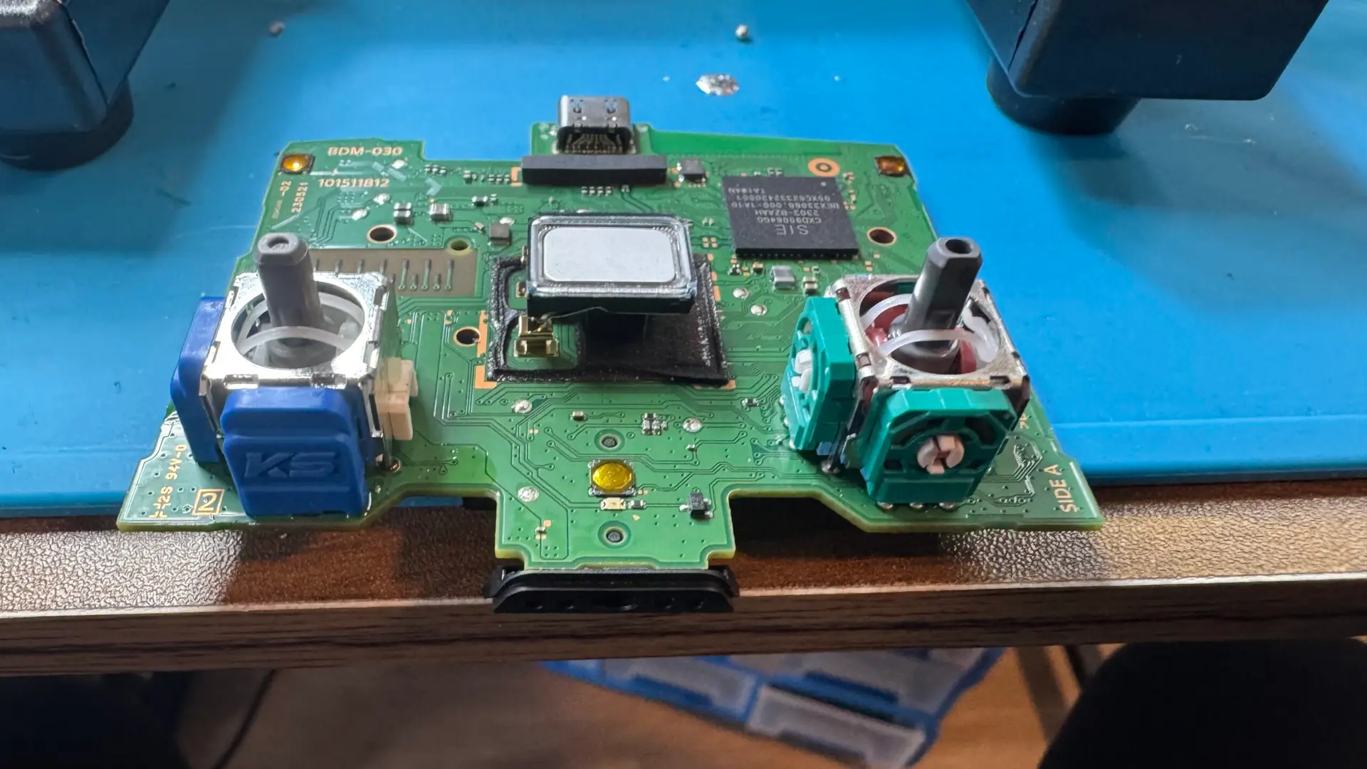 Placa interna de control en revision